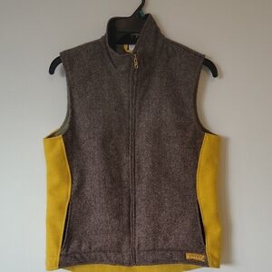 Red Ants Pants Brown and Yellow Vest